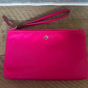 Kate Spade double zipper wristlet